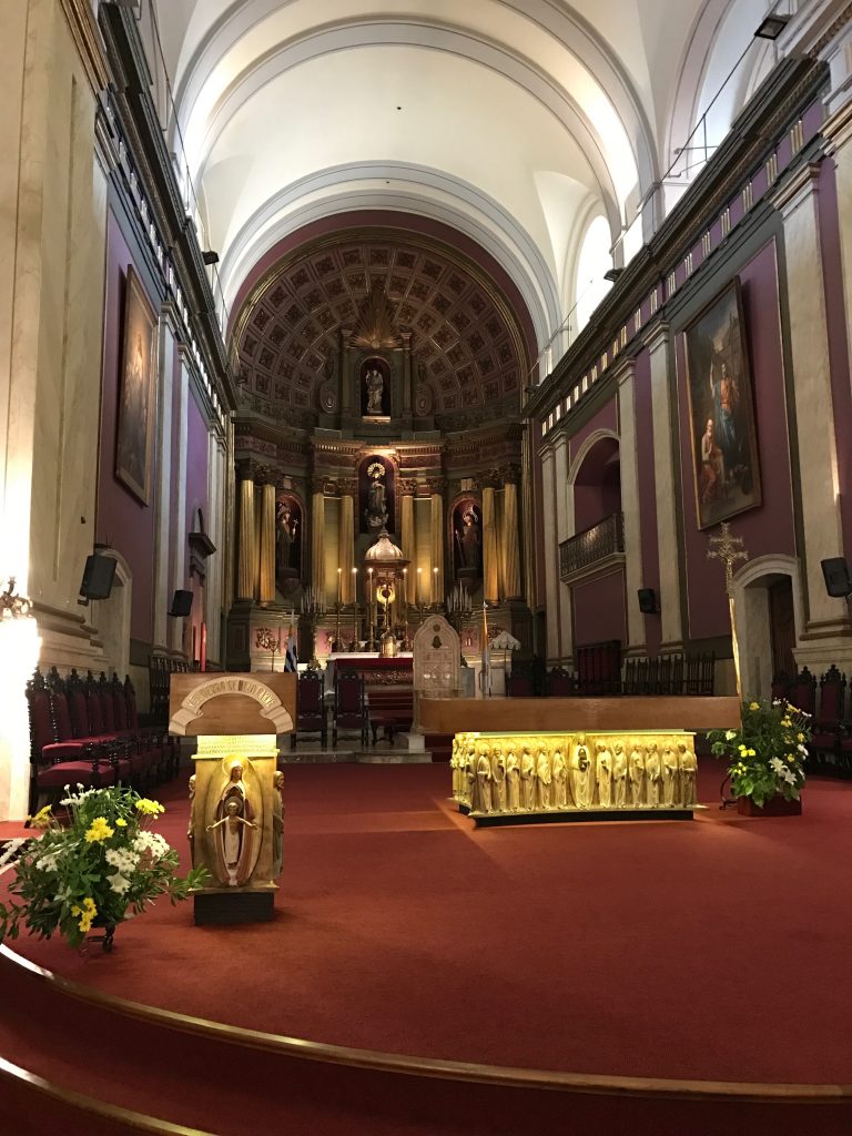 Altar da Catedral Matropolitana de Montevidéu 